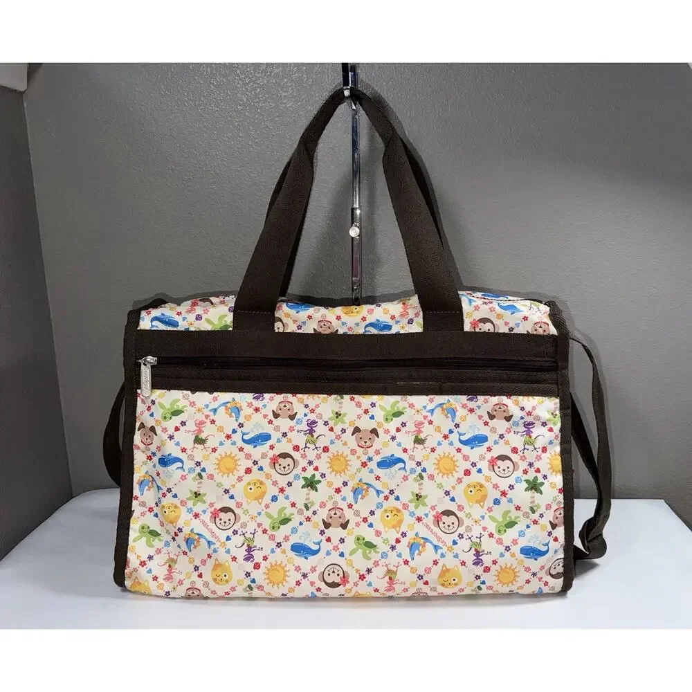 LeSportSac Island Cuties Hawaii Baby Travel Duffel Diaper Bag Changing Pad Pouch